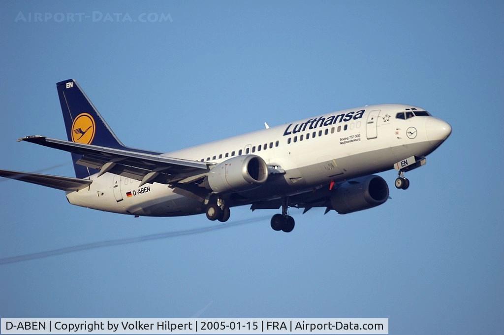 D-ABEN, 1991 Boeing 737-330 C/N 26428, Boeing 737-330