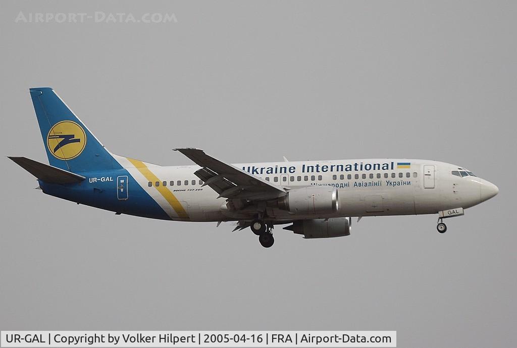 UR-GAL, 1988 Boeing 737-341 C/N 24275, Boeing 737-341
