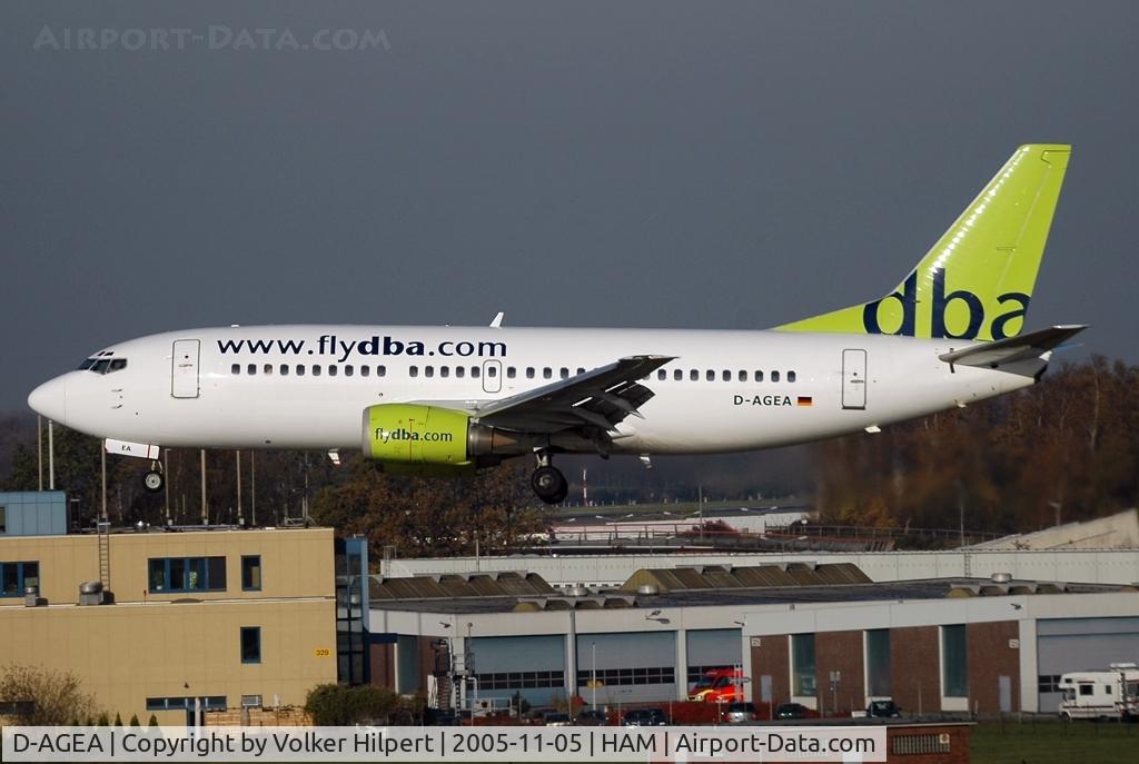 D-AGEA, 1988 Boeing 737-322 C/N 23951, Boeing 737-35A