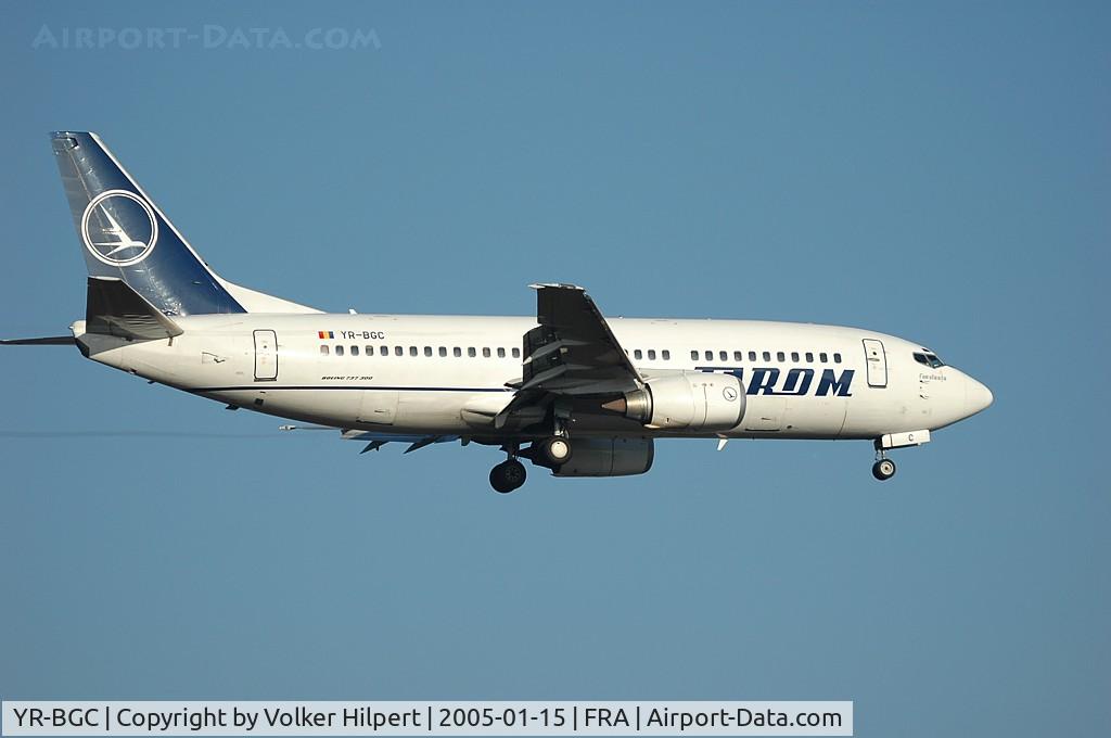 YR-BGC, 1994 Boeing 737-38J C/N 27181/2662, on final at FRA