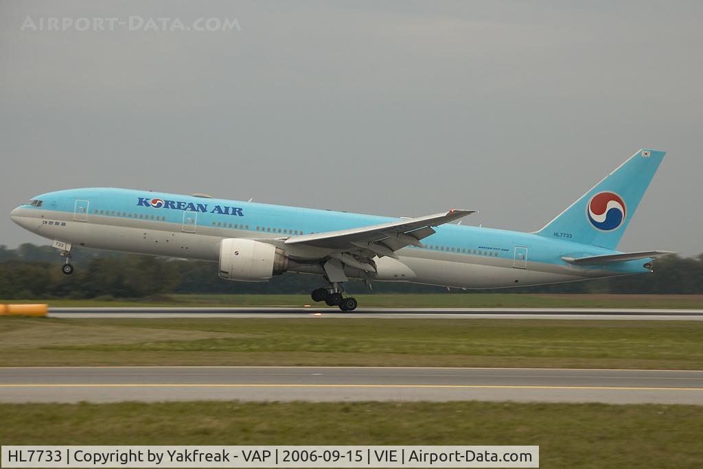 HL7733, 2005 Boeing 777-2B5/ER C/N 34206, Korean Air Boeing 777-200