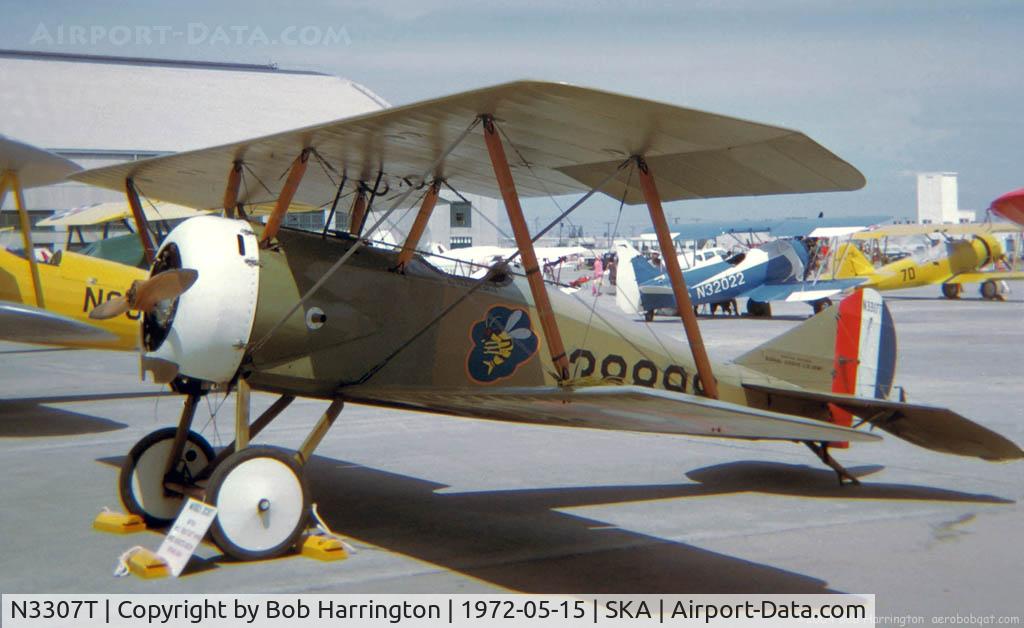 N3307T, 1965 Thomas-Morse S-4C Scout C/N 38898, Photographed at the 1972 Fairchild AFB open house