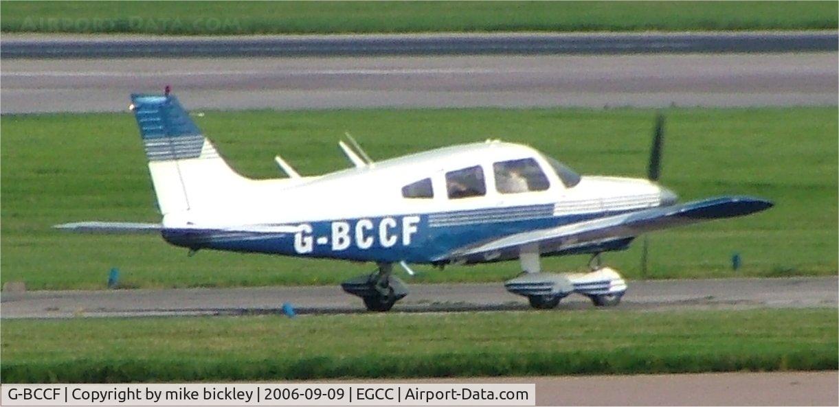 G-BCCF, 1973 Piper PA-28-180 Cherokee Archer C/N 28-7405069, flying lesson ends