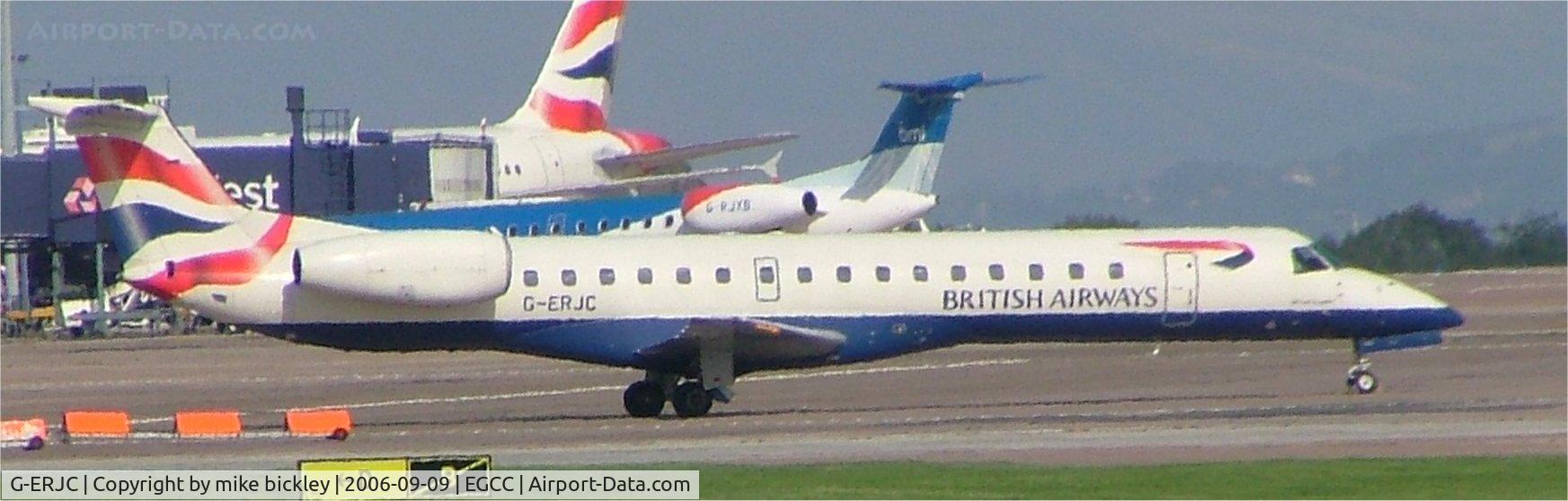 G-ERJC, 2000 Embraer EMB-145EP (ERJ-145EP) C/N 145253, taxi to depart