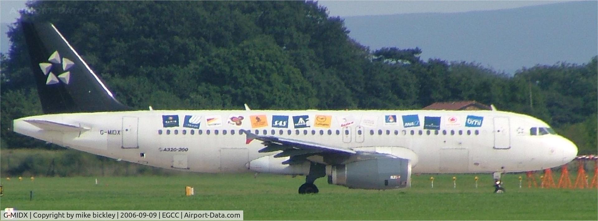 G-MIDX, 2000 Airbus A320-232 C/N 1177, star alliance