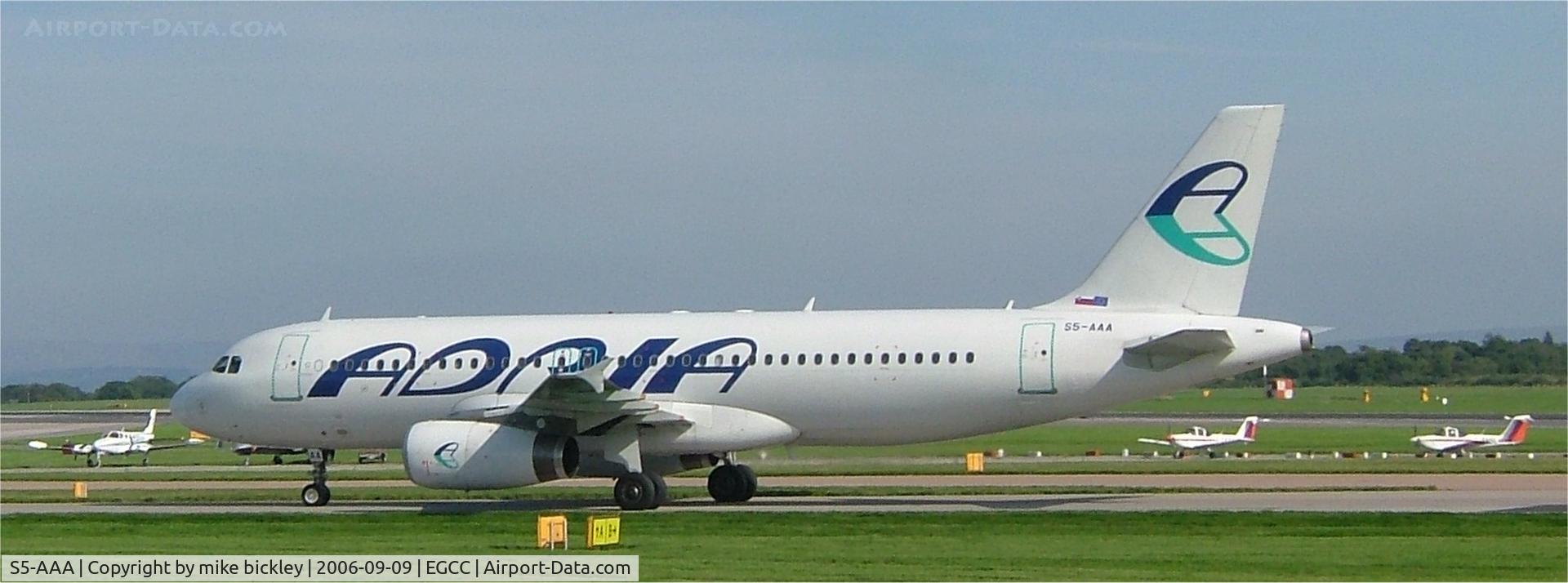 S5-AAA, 1988 Airbus A320-231 C/N 0043, adria