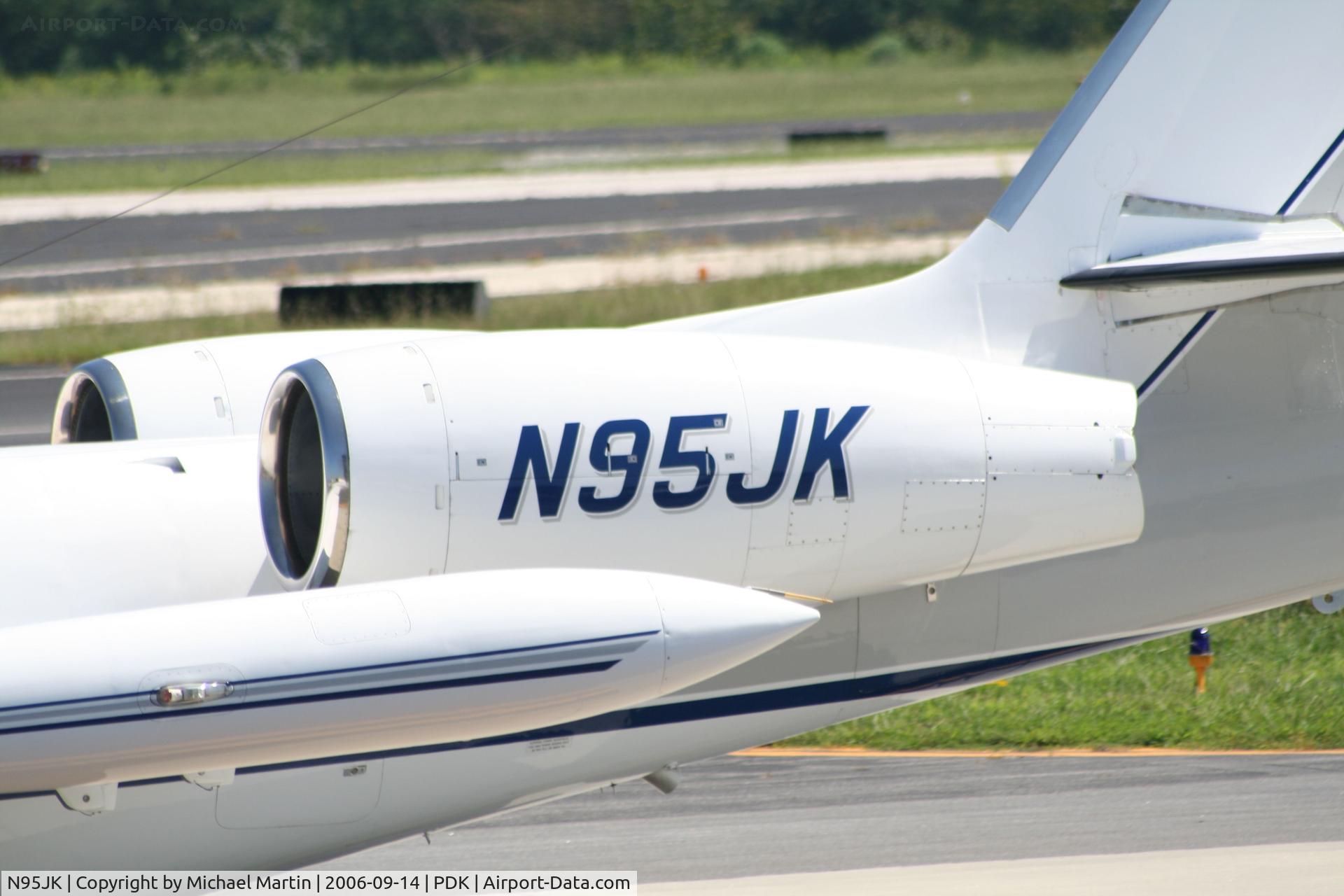 N95JK, 1980 Israel Aircraft Industries IAI-1124 Westwind C/N 283, Tail Numbers