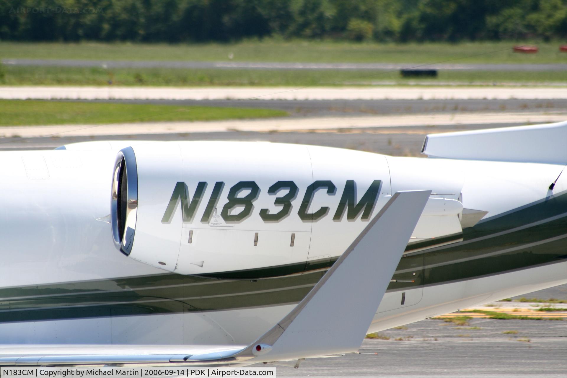 N183CM, 2001 Learjet 45 C/N 133, Tail Numbers