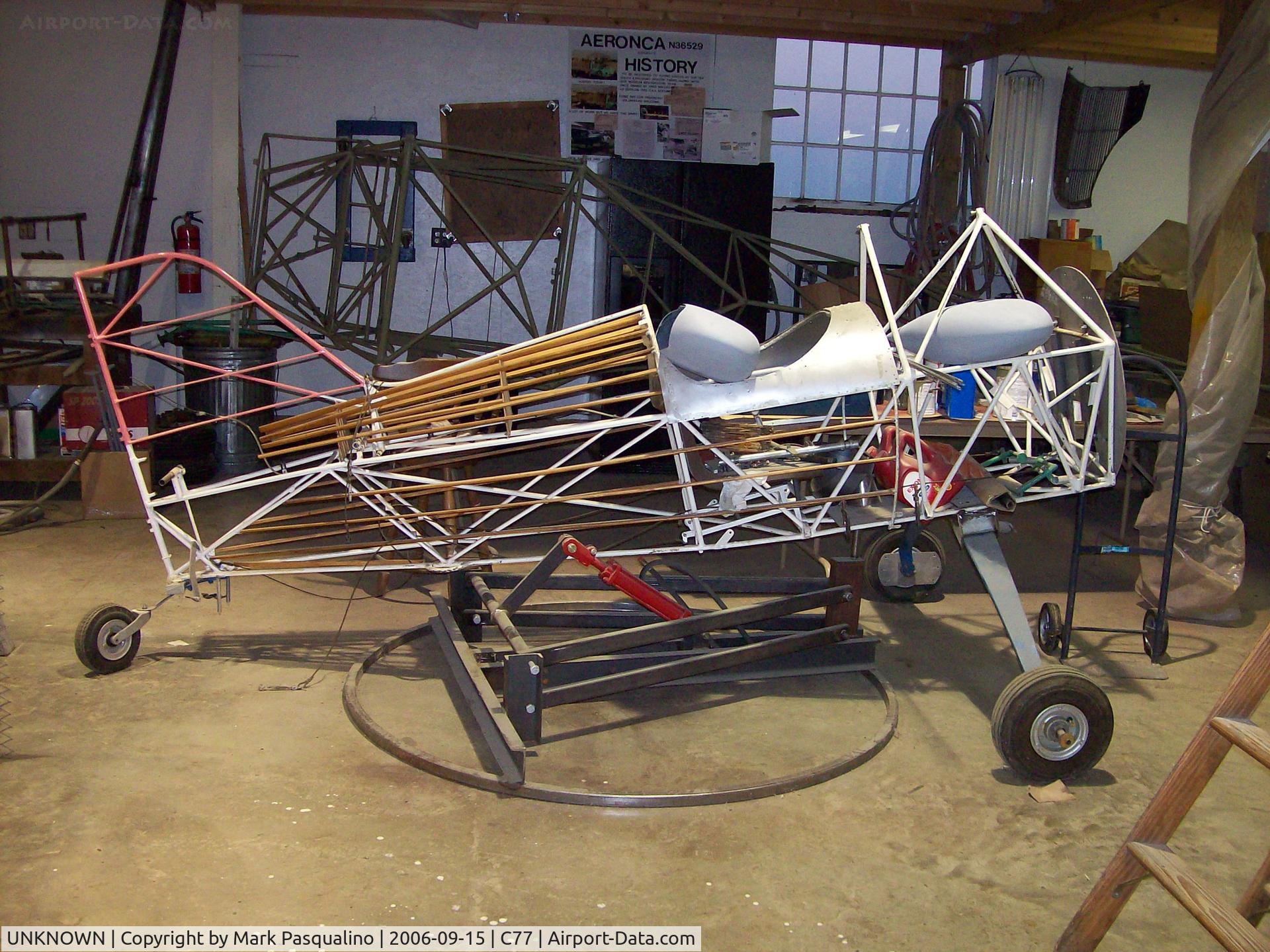 UNKNOWN, Miscellaneous Various C/N unknown, Smith Miniplane project