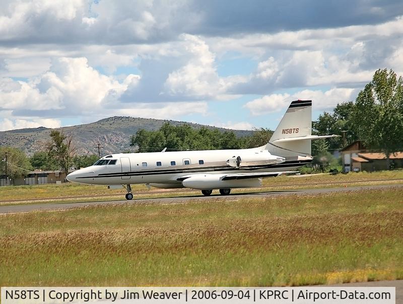 N58TS, 1966 Lockheed L-1329 JetStar 731 C/N 5079, Photographed at Love Field, Prescott, AZ
