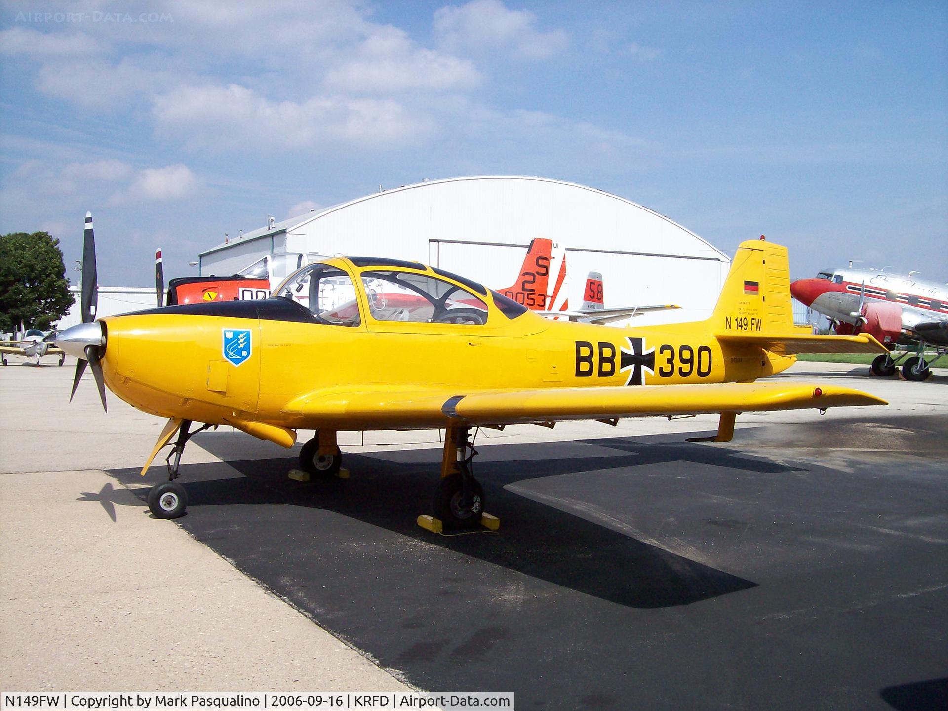 N149FW, 1987 Piaggio P-149D C/N 288, FW P.149D