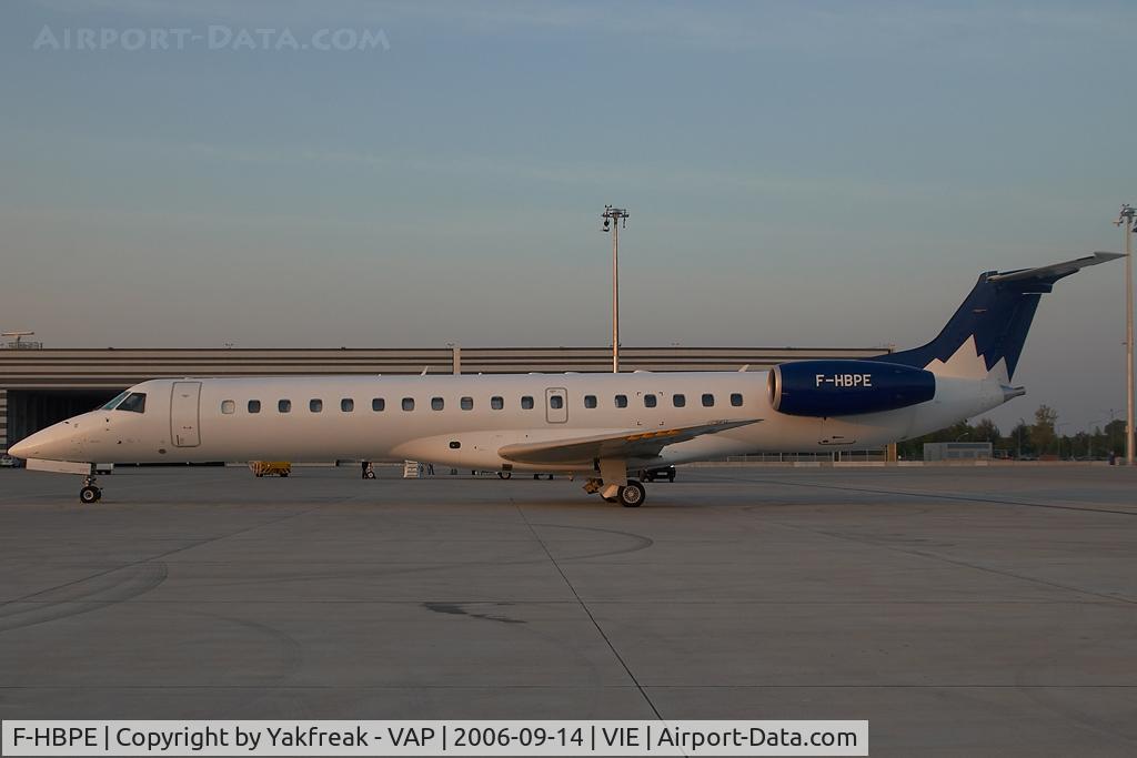 F-HBPE, 1998 Embraer ERJ-145LR (EMB-145LR) C/N 145106, Hex Air Embraer 145