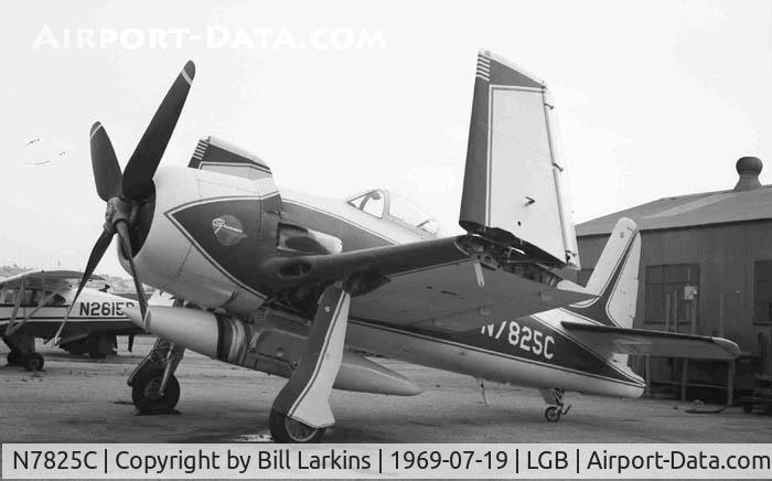 N7825C, 1948 Grumman F8F-2 (G58) Bearcat C/N D.1227, At Long Beach