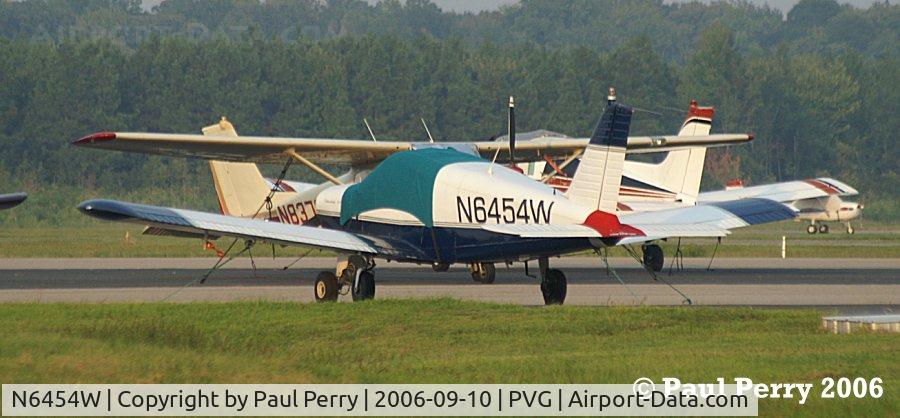 N6454W, 1964 Piper PA-28-140 C/N 28-20527, Piper all tucked in and ready for the evening