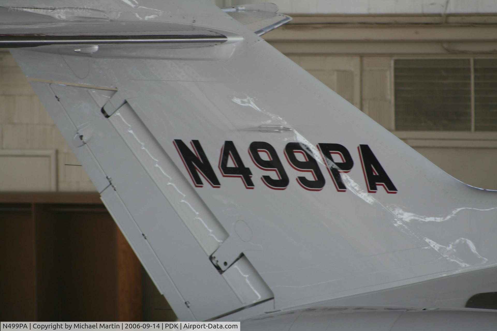 N499PA, 2005 Raytheon Hawker 800XP C/N 258739, Tail Numbers