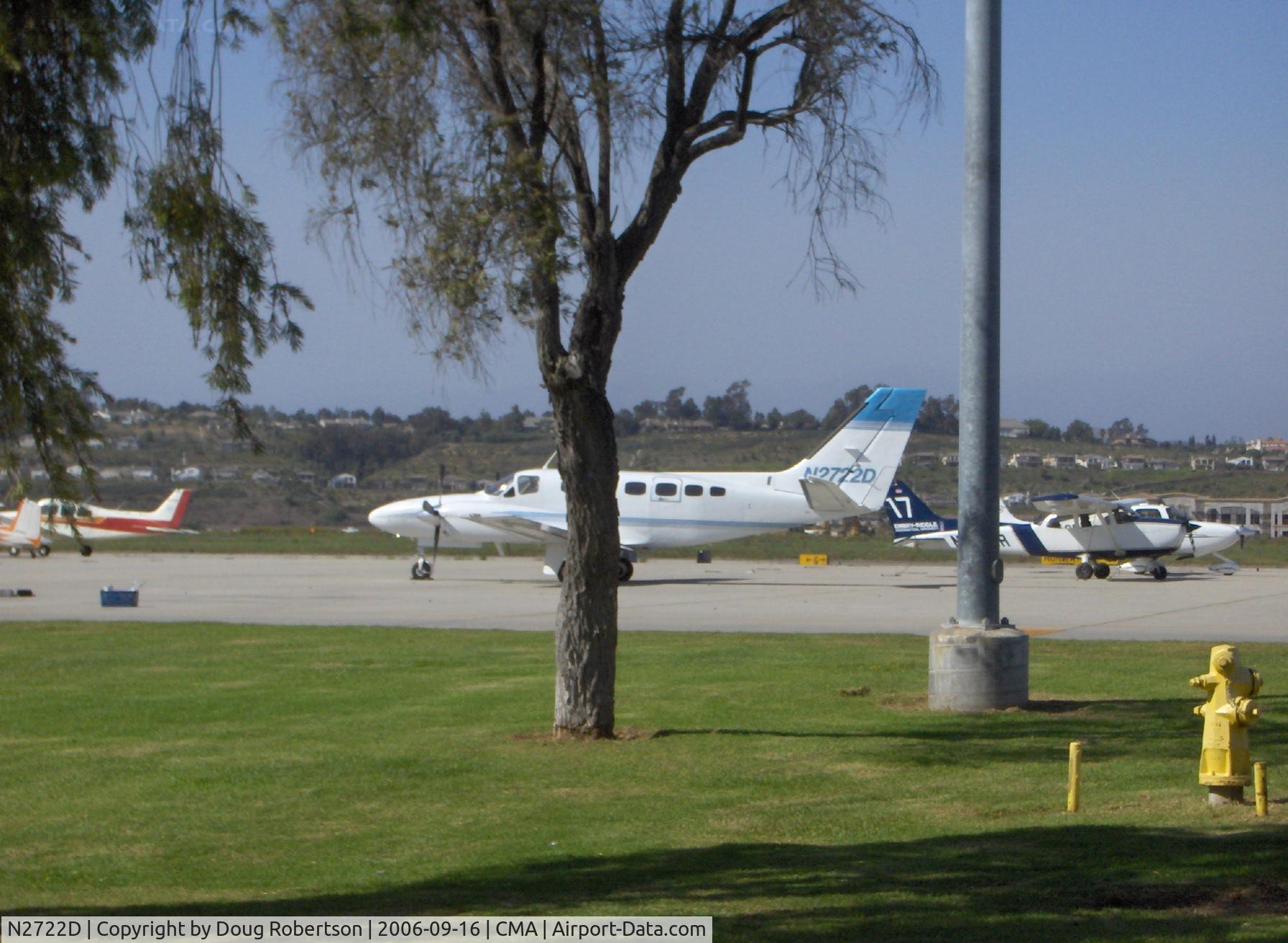 N2722D, 1980 Cessna 441 Conquest II C/N 441-0168, 1980 Cessna 441 CONQUEST, two Garrett Airesearch TPE-331-8-401S/402S 635.5 shp Turboprops, Cessna's first turboprop