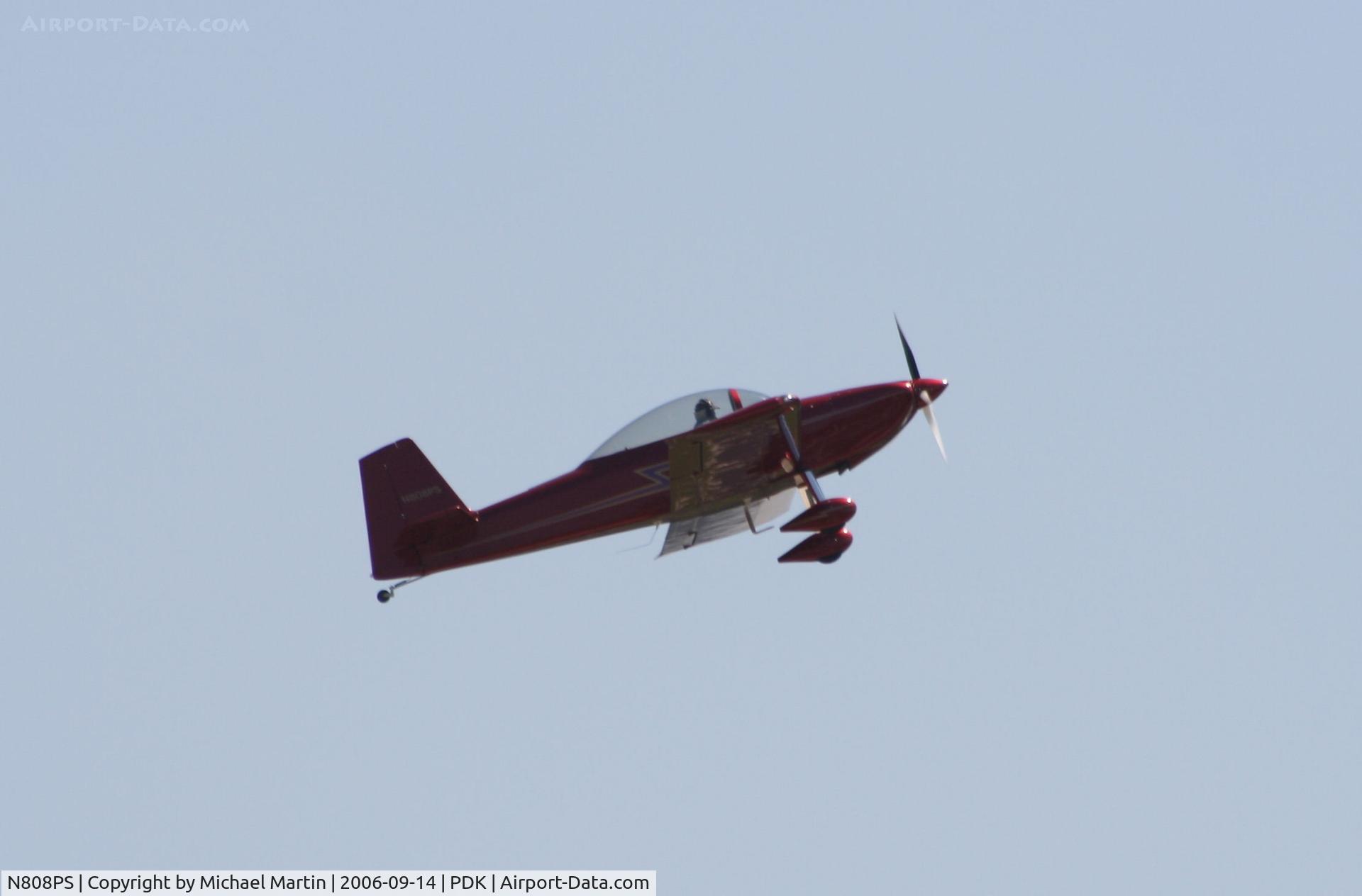 N808PS, 2004 Vans RV-8 C/N 80009, Experimental departing runway 20R