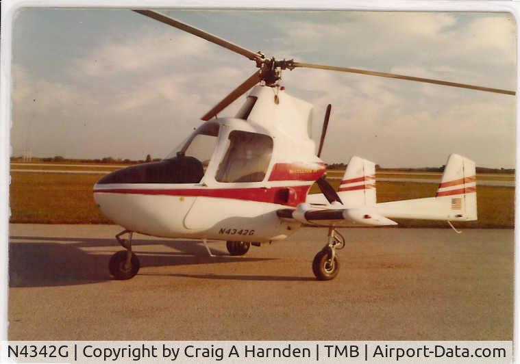 N4342G, 1971 Mcculloch J-2 C/N 052, J2 Gyroplane