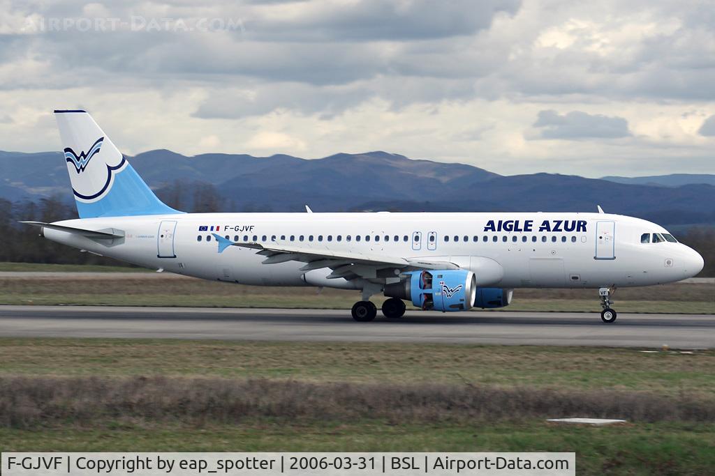 F-GJVF, 1991 Airbus A320-211 C/N 244, inbound from Constantine