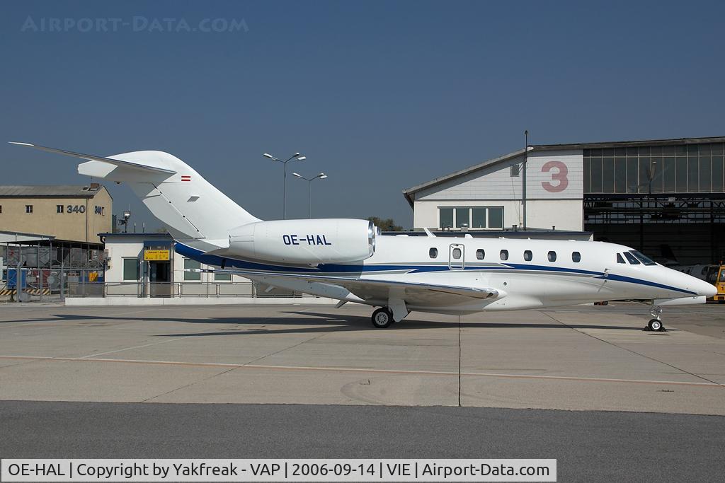 OE-HAL, 2006 Cessna 750 Citation X Citation X C/N 750-0259, Jet Alliance Ce750 Citation X