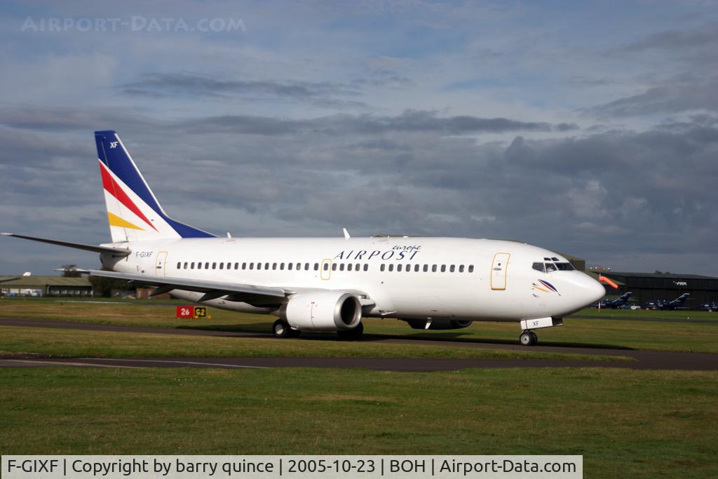 F-GIXF, 1992 Boeing 737-3B3QC C/N 26851, EUROPE AIRPOST