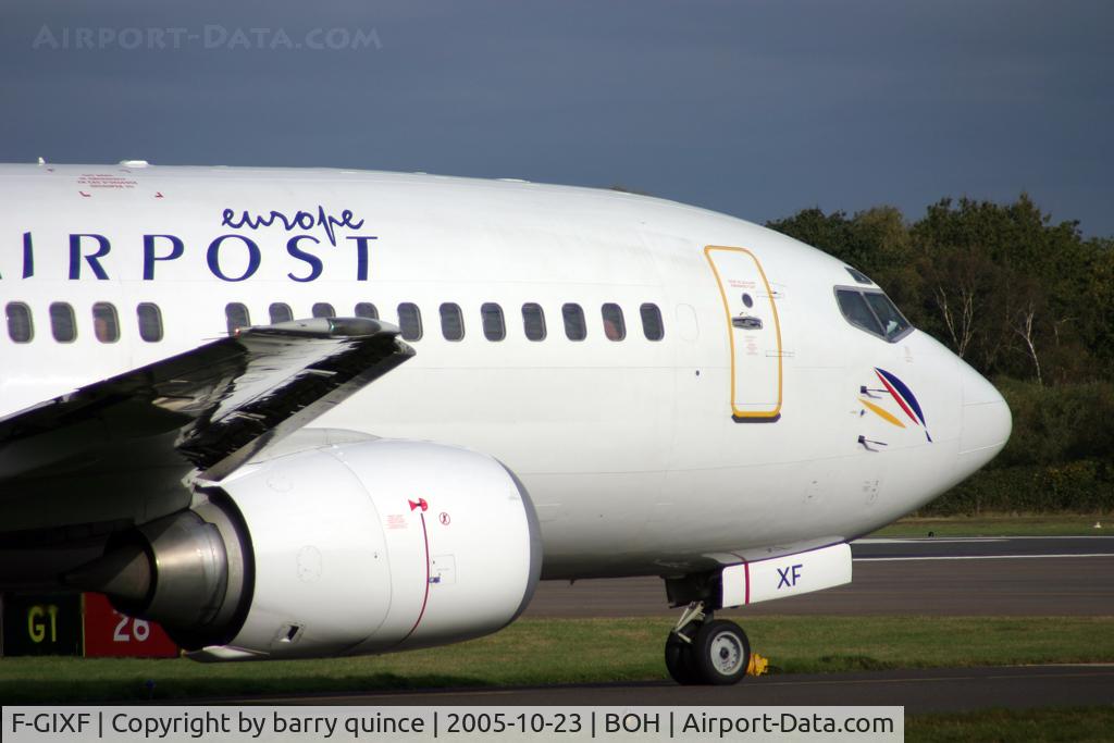 F-GIXF, 1992 Boeing 737-3B3QC C/N 26851, EUROPE AIRPOST 737