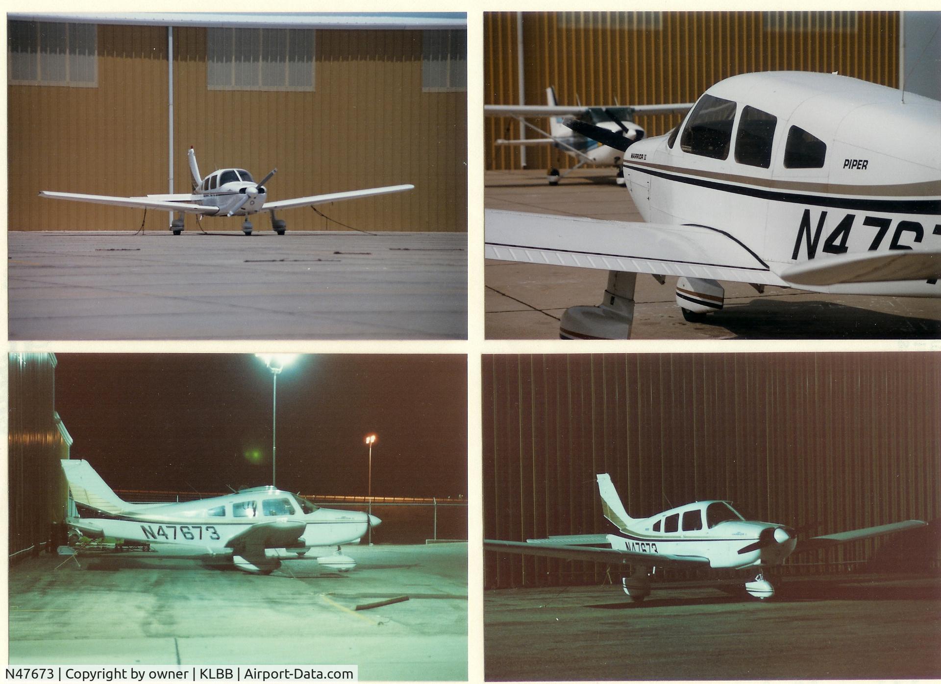 N47673, 1977 Piper PA-28-161 C/N 28-7816117, Pictures from mid 80's