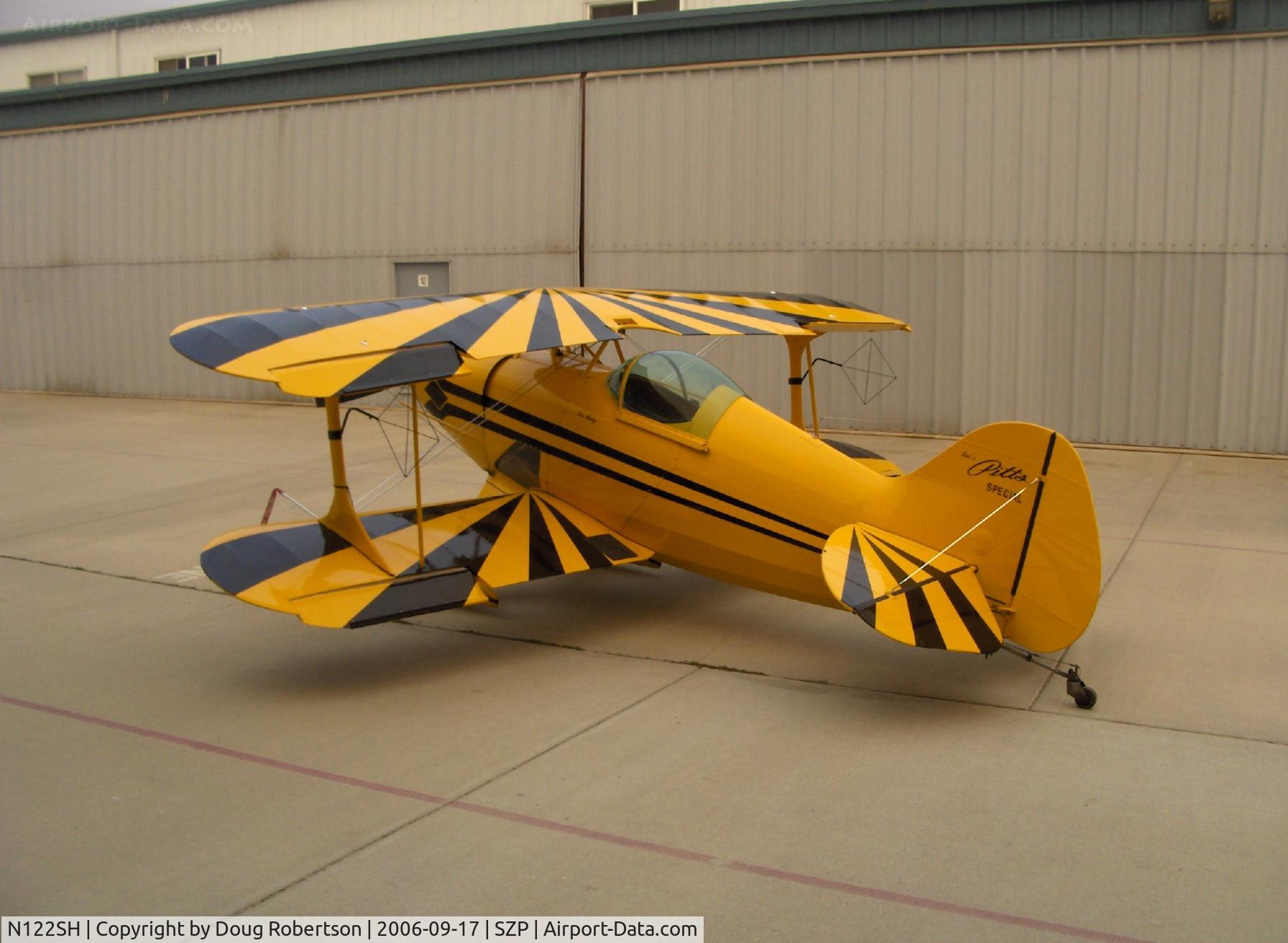 N122SH, 1976 Pitts S-1S Special C/N 20934, 1976 Eberle 'Sue Huang' PITTS SPECIAL S1-S, Lycoming IO-360 180 Hp, 4 ailerons