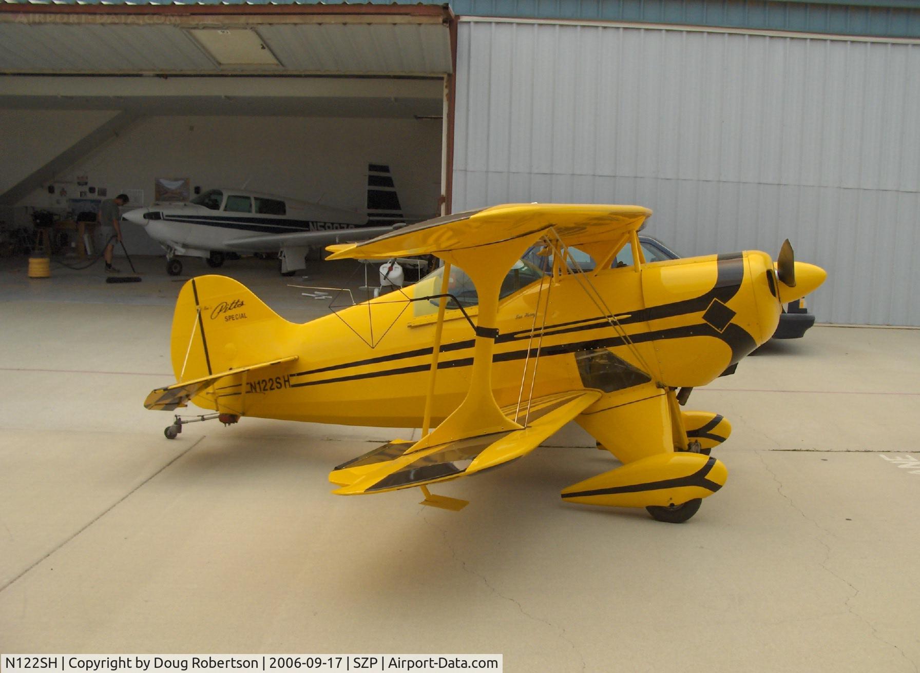N122SH, 1976 Pitts S-1S Special C/N 20934, 1976 Eberle 'Sue Huang' PITTS SPECIAL S1-S, Lycoming IO-360 180 Hp, spades