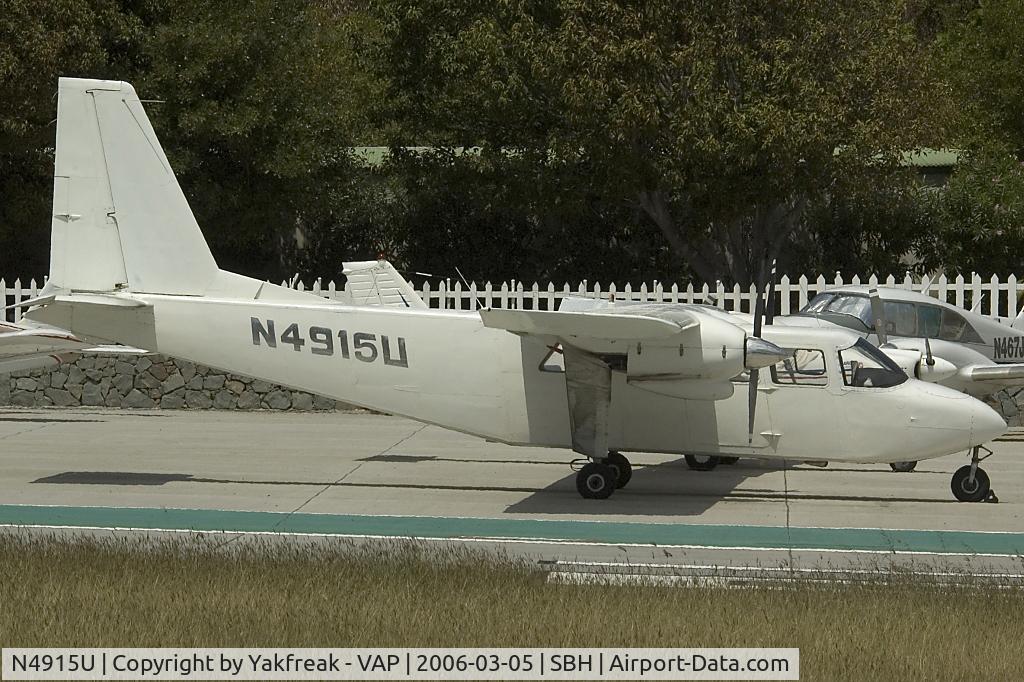 N4915U, 1976 Britten-Norman BN-2A-27 Islander C/N 789, BN2 Islander