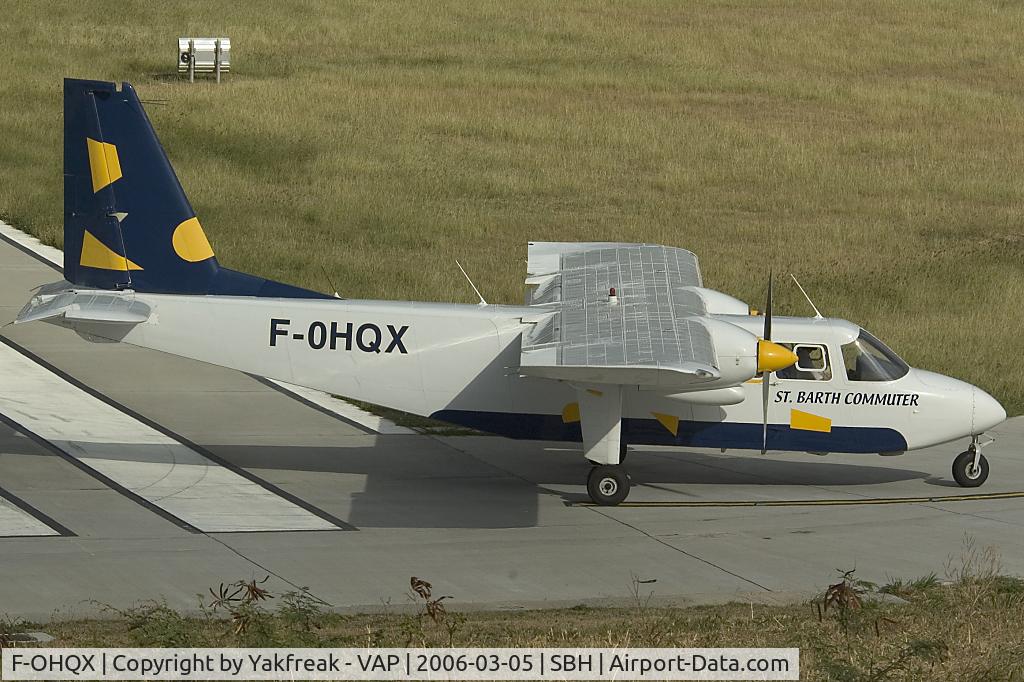 F-OHQX, 1984 Britten-Norman BN-2A-26 Islander C/N 3009, St.Barth Commuter BN2 Islander