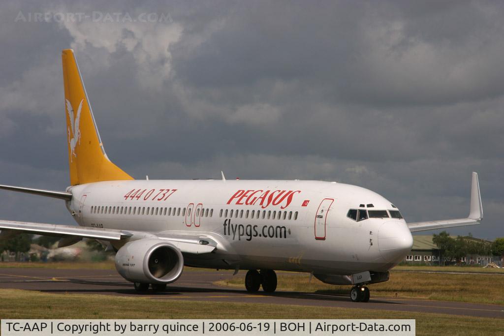 TC-AAP, 2002 Boeing 737-86N C/N 32736, PEGASUS 737