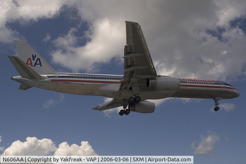 N606AA, 1996 Boeing 757-223 C/N 27057, American Airlines Boeing 757-200