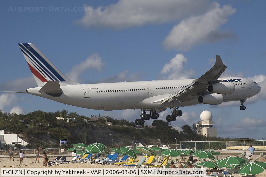 F-GLZN, 1998 Airbus A340-313X C/N 245, Air France Airbus 340-300