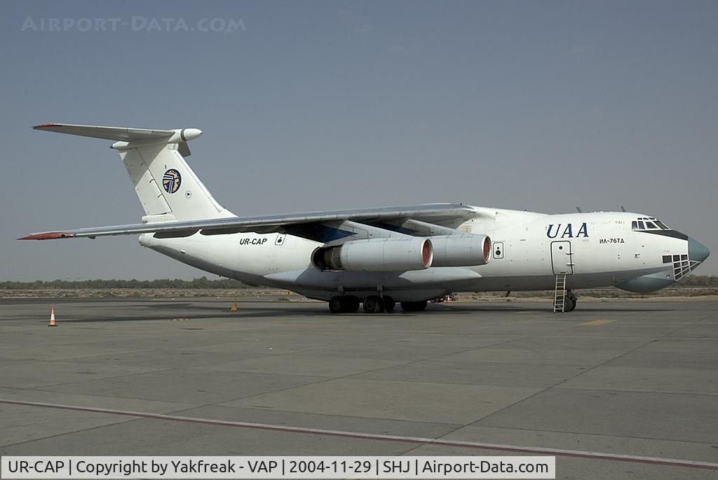 UR-CAP, Ilyushin Il-76TD C/N 63466989, UAA Iljuschin 76