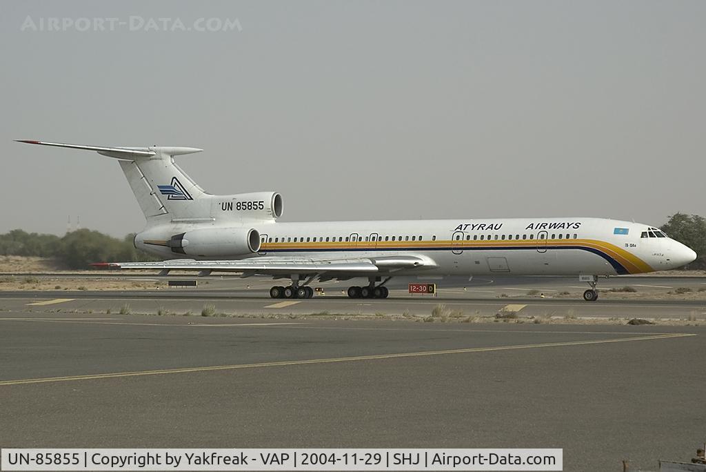 UN-85855, 1989 Tupolev Tu-154M C/N 89A823, Atyrau Airways Tupolev 154