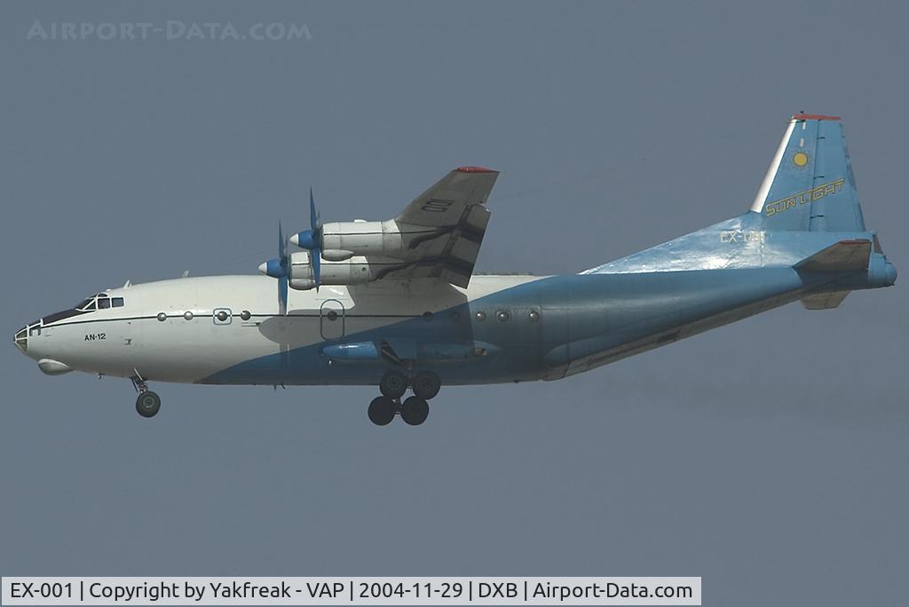 EX-001, Antonov An-12BP C/N 5343606, Sun Light Antonov 12
