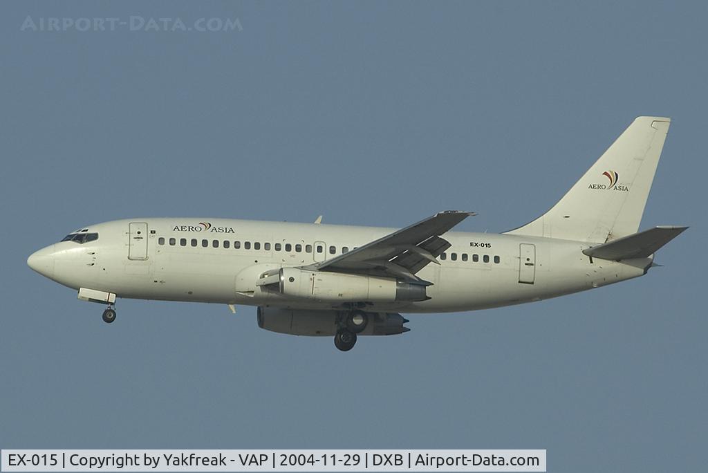 EX-015, Boeing 737-200 C/N Not found, Aero Asia Boeing 737-200