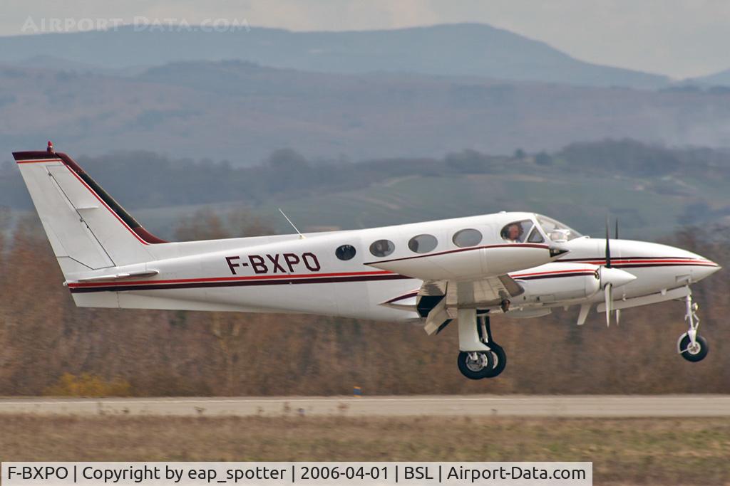 F-BXPO, 1976 Cessna 340A C/N 340A0053, Cessna 340A landing on runway 16