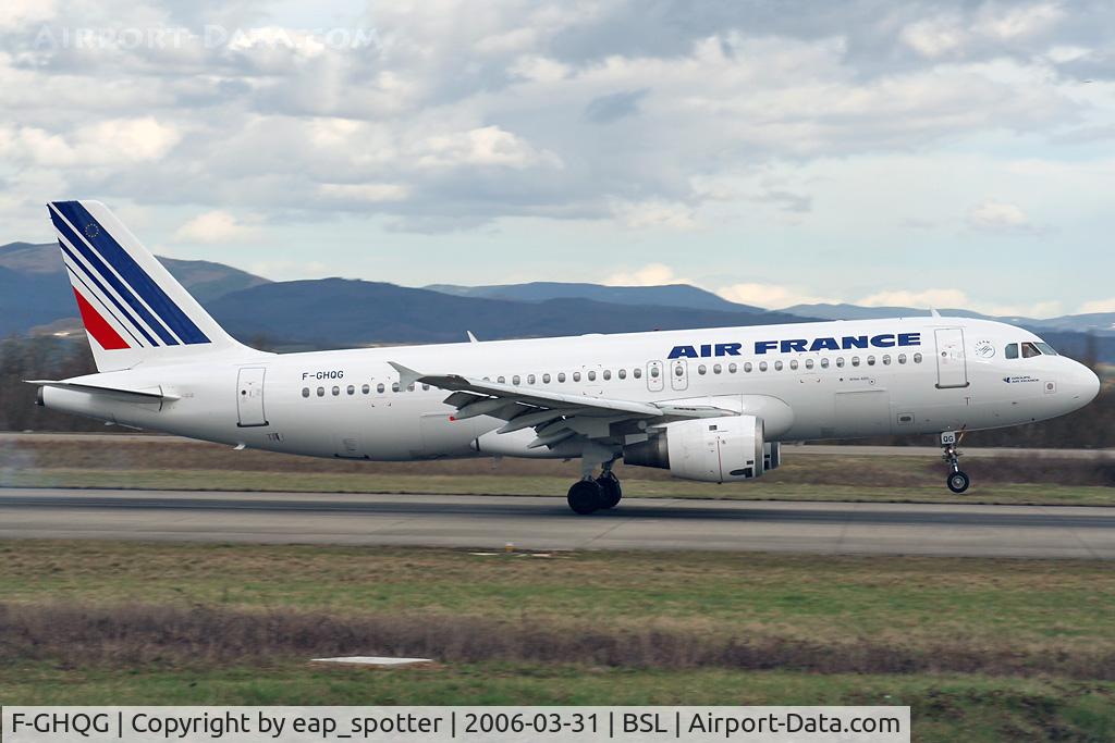 F-GHQG, 1991 Airbus A320-211 C/N 0155, Inbound from Paris-Orly