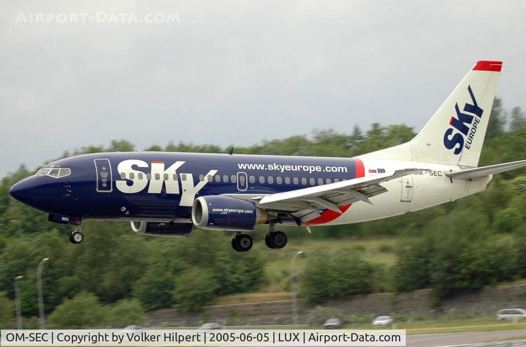 OM-SEC, 1992 Boeing 737-5Y0 C/N 25288, Boeing 737-5YO