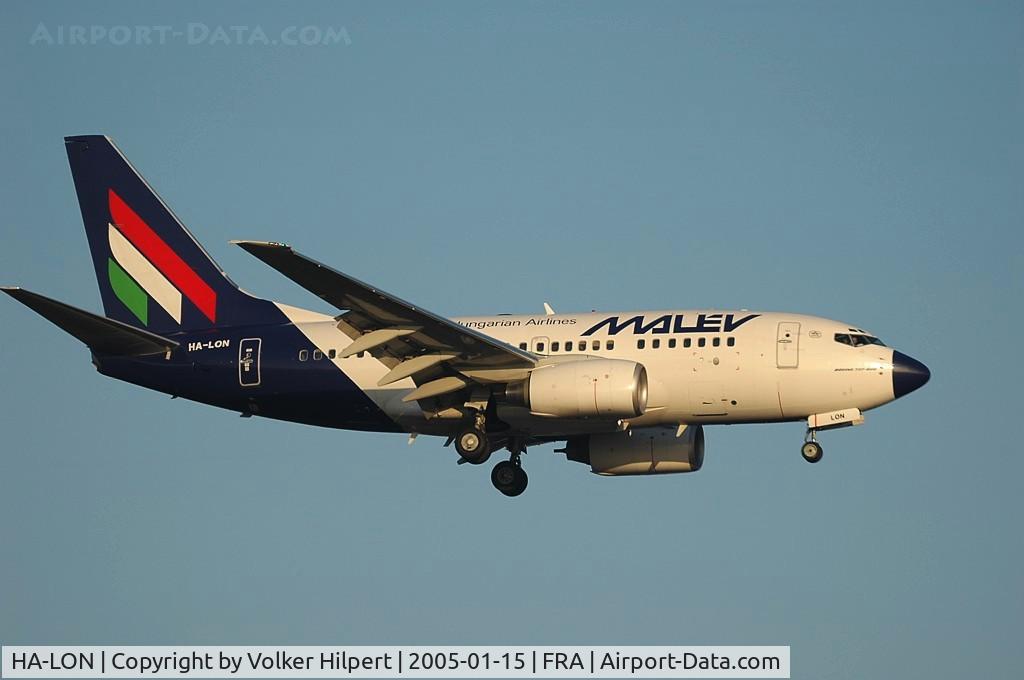 HA-LON, 2004 Boeing 737-6Q8 C/N 29353, Boeing 737-6Q8