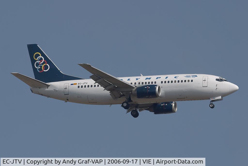 EC-JTV, 1988 Boeing 737-33A C/N 24027, On final RWY11.