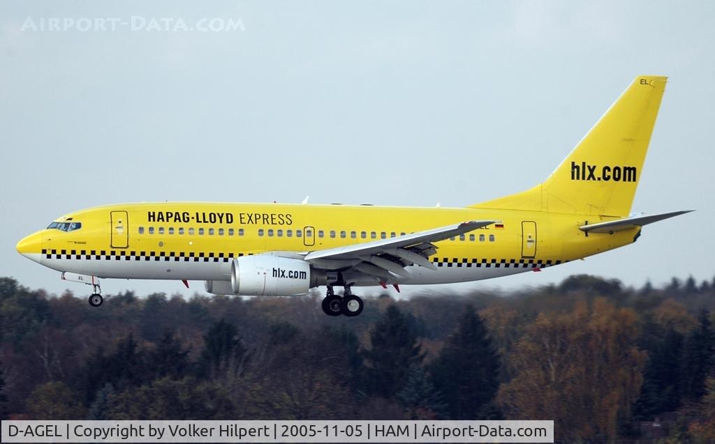 D-AGEL, 1997 Boeing 737-75B C/N 28110, Boeing 737-75B