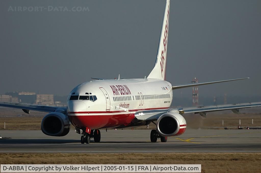 D-ABBA, 2001 Boeing 737-86J C/N 30570, Boeing 737-800