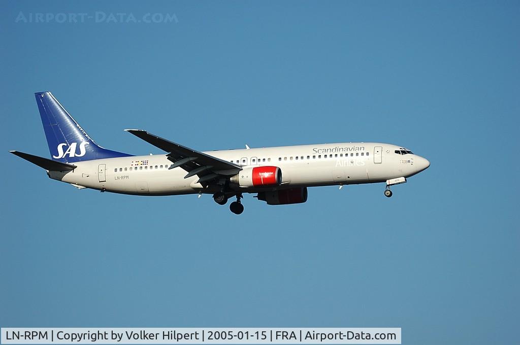 LN-RPM, 2000 Boeing 737-883 C/N 30195, Boeing 737-883