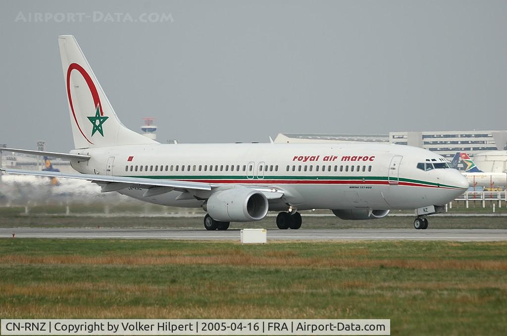 CN-RNZ, 2002 Boeing 737-8B6 C/N 33058, Boeing 737-8B6