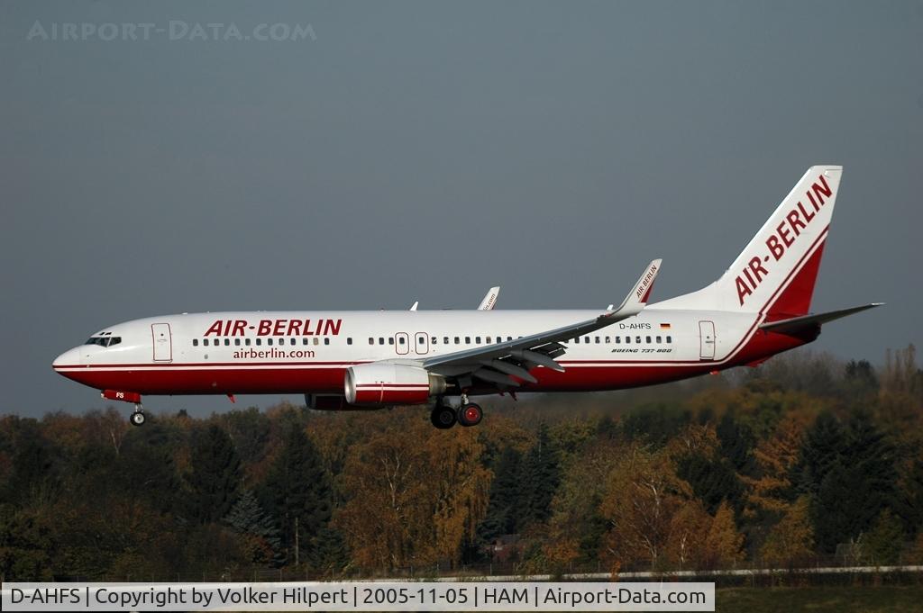 D-AHFS, 2000 Boeing 737-8K5 C/N 28623, Boeing 737-8K5w