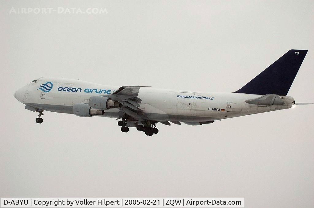 D-ABYU, 1981 Boeing 747-230F C/N 22668, Boeing 747-230