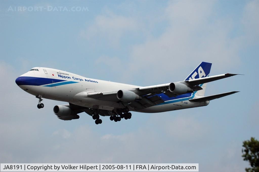 JA8191, 1990 Boeing 747-281F C/N 24576, Boeing 747-281FSCD